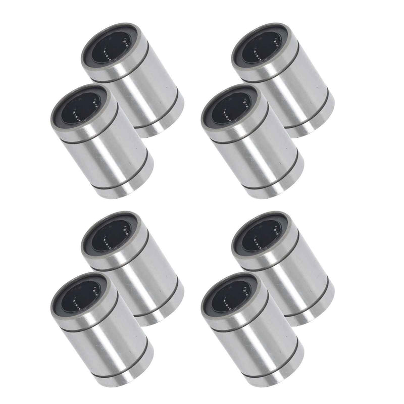DURAFORCE for CNC 3D Printer 8 × LM25UU 25mm Bore 40mm OD 59mm Len Linear Ball Bearings