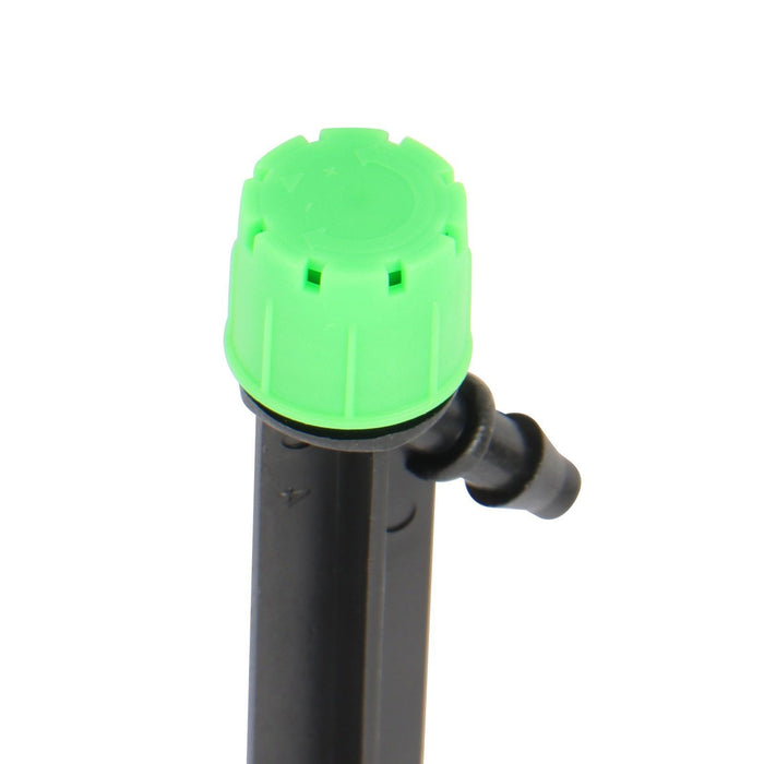 DURAFORCE 130 Feet W/ Emitters Tubing Drip Irrigation System Adjustable Kit For Garden