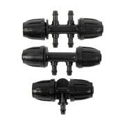 DURAFORCE 130 Feet W/ Emitters Tubing Drip Irrigation System Adjustable Kit For Garden