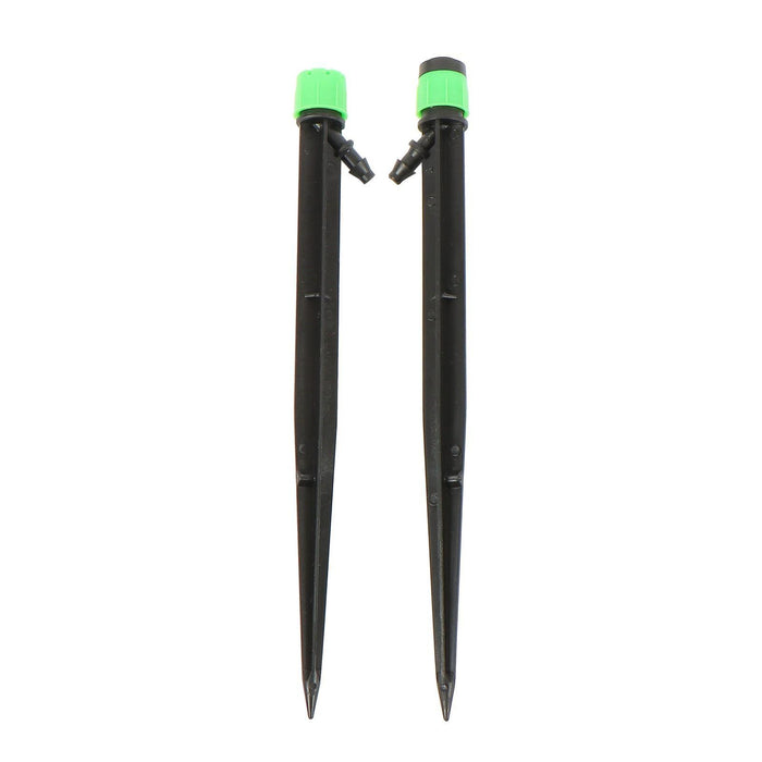 DURAFORCE 130 Feet W/ Emitters Tubing Drip Irrigation System Adjustable Kit For Garden