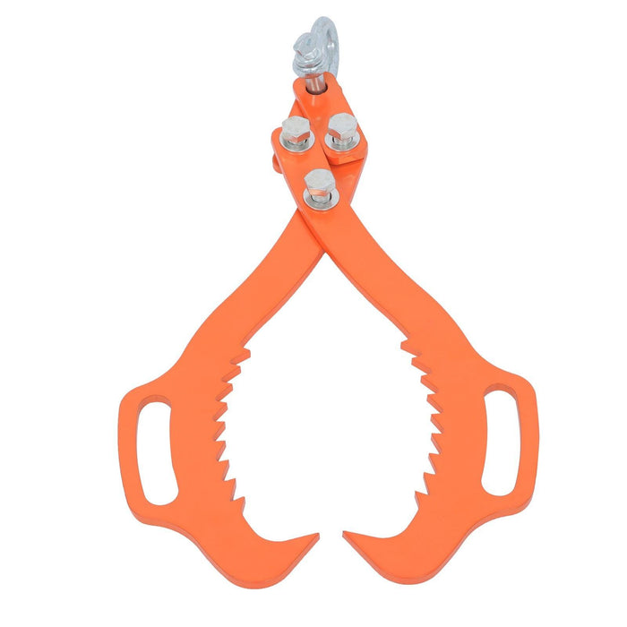 DURAFORCE Log Skidding Tongs, 18 inch 2 Claw Log Lifting Tongs, Heavy Duty Rotating Steel