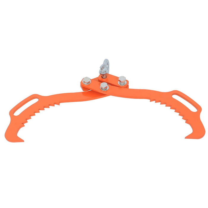 DURAFORCE Log Skidding Tongs, 18 inch 2 Claw Log Lifting Tongs, Heavy Duty Rotating Steel