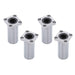 DURAFORCE LMK16UU 4Pack Linear Bearing 16mm Bore 28mm OD 70mm Long Linear Ball Bearings