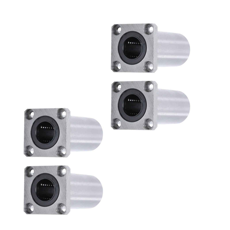 DURAFORCE LMK16UU 4Pack Linear Bearing 16mm Bore 28mm OD 70mm Long Linear Ball Bearings