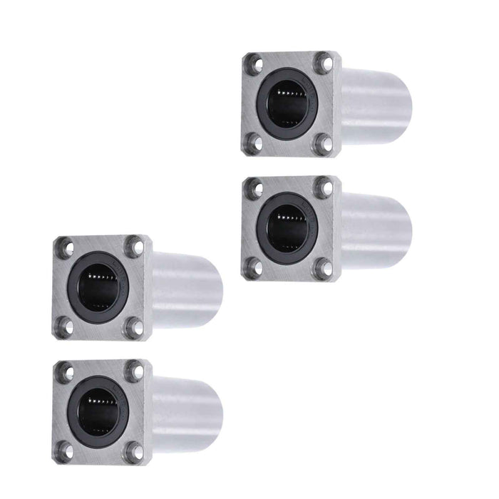 DURAFORCE LMK16UU 4Pack Linear Bearing 16mm Bore 28mm OD 70mm Long Linear Ball Bearings