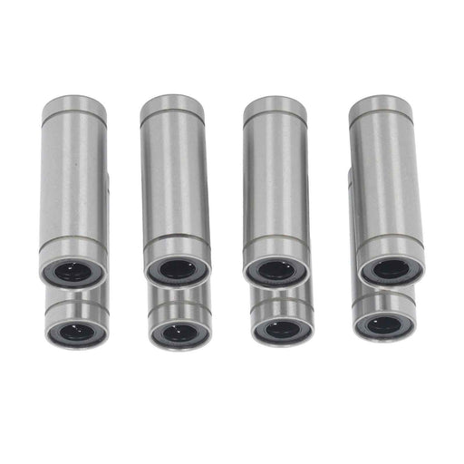 DURAFORCE For CNC 3D Printer 8 × LM10LUU 10mm Bore 19mm OD 55mm Len Linear Ball Bearings