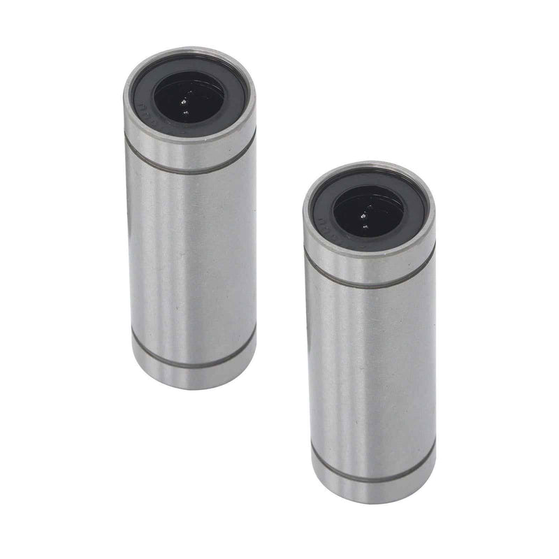 DURAFORCE For CNC 3D Printer 8 × LM10LUU 10mm Bore 19mm OD 55mm Len Linear Ball Bearings