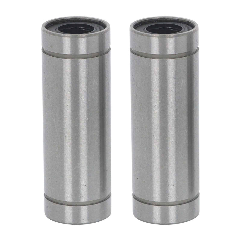 DURAFORCE For CNC 3D Printer 8 × LM10LUU 10mm Bore 19mm OD 55mm Len Linear Ball Bearings