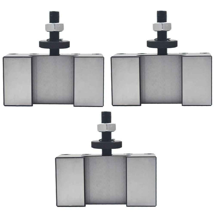 Quick Change Turning Facing & Boring Tool Post Holder BXA #2 250-202 3Pcs