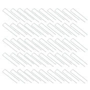 DURAFORCE 50 Pack 6 Inch Garden Staples Landscape Plastic Fixing Gasket W/ Pick Hook