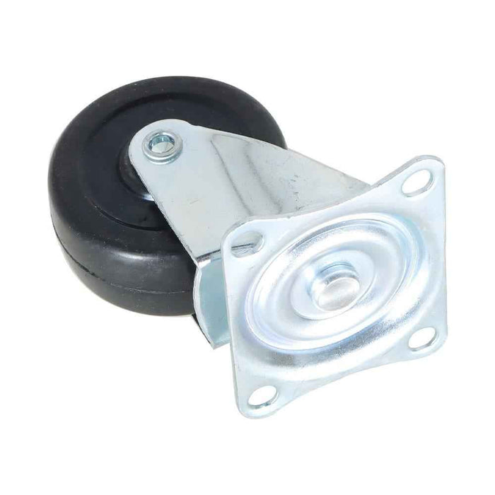 DURAFORCE 24 × Swivel Caster Wheels 2" Rubber Base With Top Plate & Bearing Heavy Duty