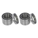 DURAFORCE 10 Pcs 6909-2RS 45 × 68 × 12 mm Pre-Lubricated Deep Groove Ball Bearing for CNC