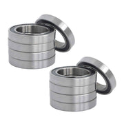 DURAFORCE 10 Pcs 6909-2RS 45 × 68 × 12 mm Pre-Lubricated Deep Groove Ball Bearing for CNC