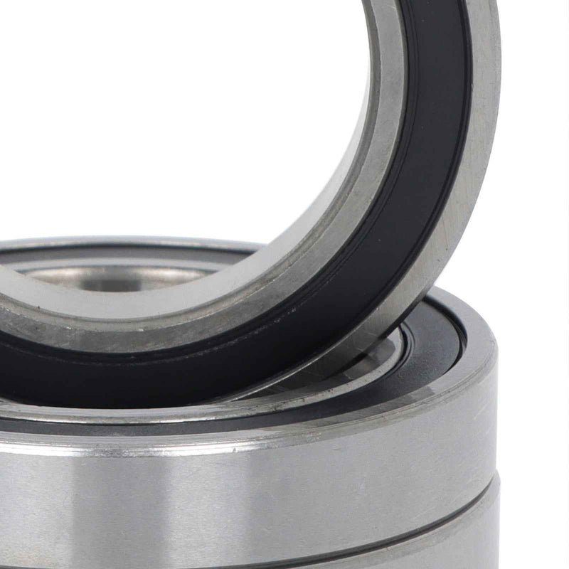 DURAFORCE 10 Pcs 6909-2RS 45 × 68 × 12 mm Pre-Lubricated Deep Groove Ball Bearing for CNC