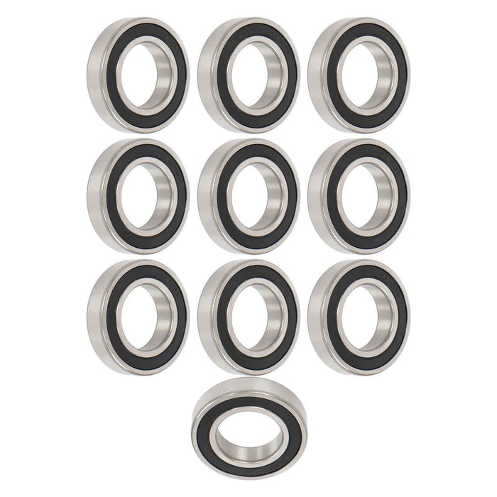 DURAFORCE 6210-2RS 10×Bore Sealed 50×90×20mm Steel Pre-Lubricated Deep Groove Ball Bearing