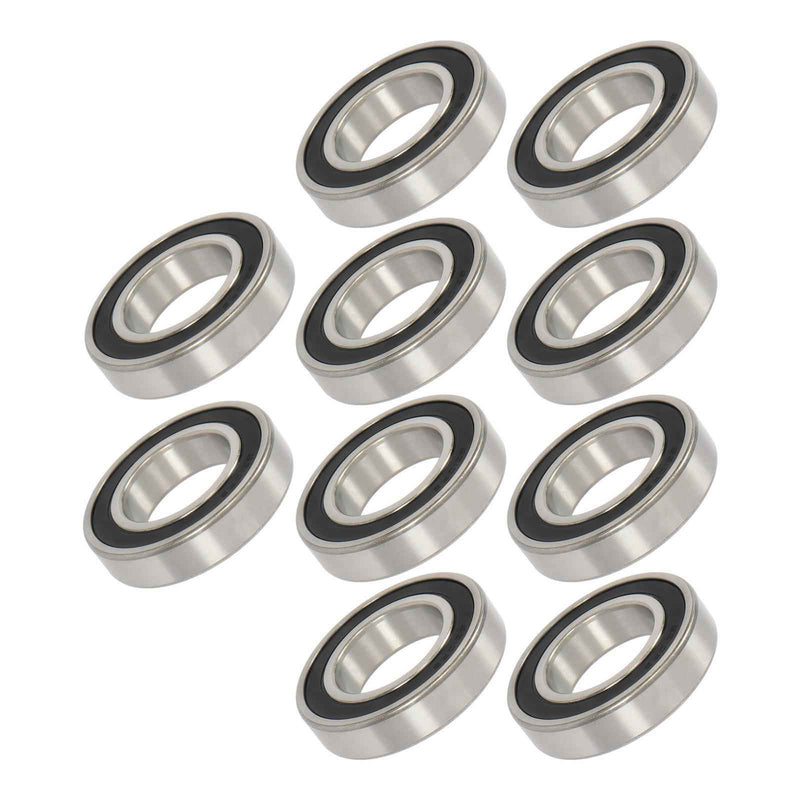 DURAFORCE 6210-2RS 10×Bore Sealed 50×90×20mm Steel Pre-Lubricated Deep Groove Ball Bearing