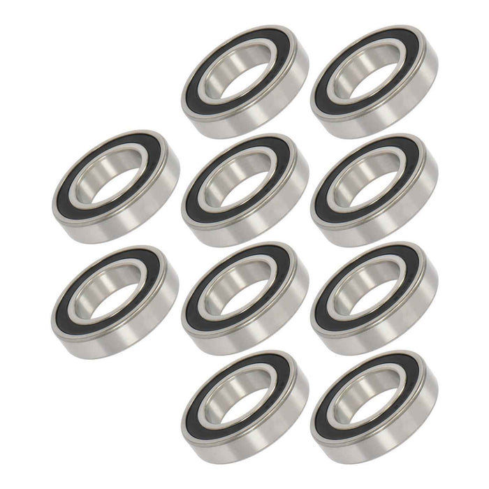 DURAFORCE 6210-2RS 10×Bore Sealed 50×90×20mm Steel Pre-Lubricated Deep Groove Ball Bearing