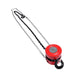 DURAFORCE Manual Chain Hoist | 7ft/2.1m Lift | 1 Ton/2200 lbs Capacity | 2 Hooks Red