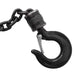 DURAFORCE Manual Chain Hoist | 7ft/2.1m Lift | 1 Ton/2200 lbs Capacity | 2 Hooks Red