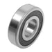 DURAFORCE for CNC 10Pcs 6306-2RS 30 × 72 × 19 mm Pre-Lubricated Deep Groove Ball Bearing