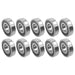 DURAFORCE for CNC 10Pcs 6306-2RS 30 × 72 × 19 mm Pre-Lubricated Deep Groove Ball Bearing