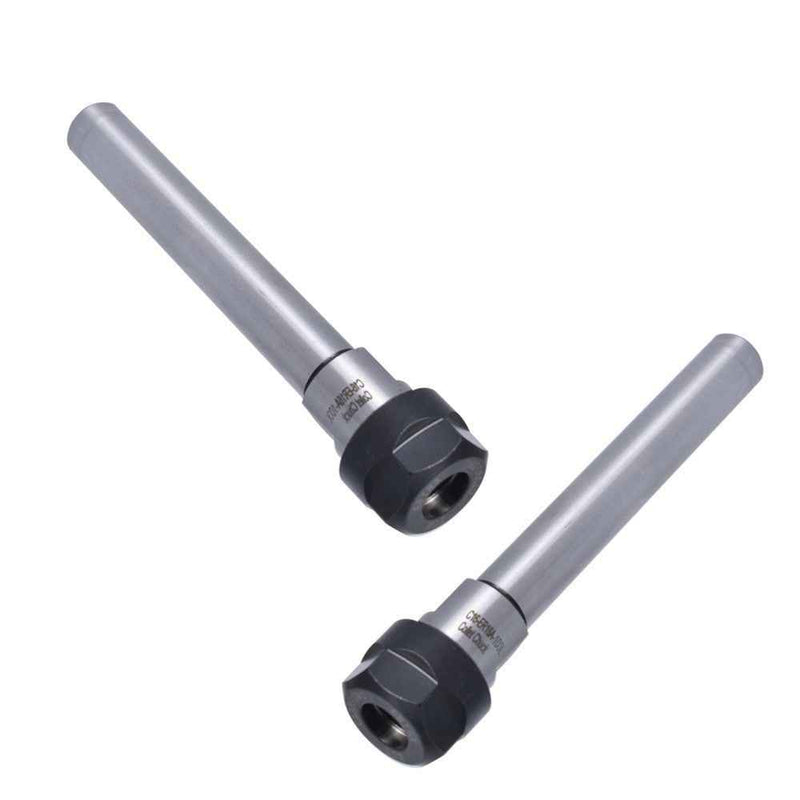 DURAFORCE 2 Pcs For CNC C16-ER16-100L Collet Straight Shank Chuck Holder Tool Collet Chuck