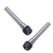 DURAFORCE 2 Pcs For CNC C16-ER16-100L Collet Straight Shank Chuck Holder Tool Collet Chuck
