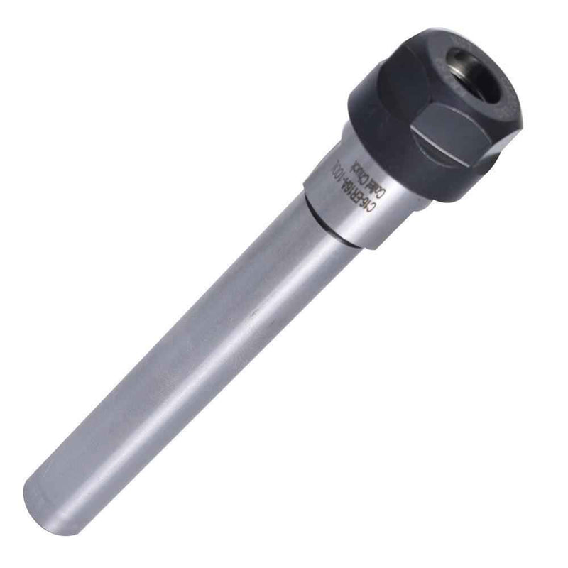 DURAFORCE 2 Pcs For CNC C16-ER16-100L Collet Straight Shank Chuck Holder Tool Collet Chuck