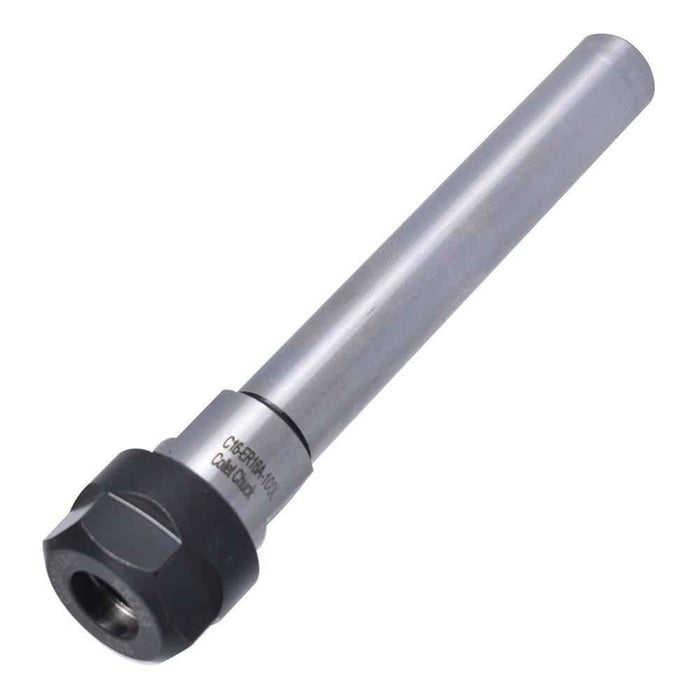 DURAFORCE 2 Pcs For CNC C16-ER16-100L Collet Straight Shank Chuck Holder Tool Collet Chuck