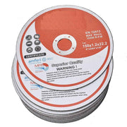DURAFORCE 100 Pieces 6"×.045"×7/8" Cut-off Wheel Metal & Stainless Steel Cutting Disc