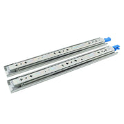 DURAFORCE 1 Pair Locking Drawer Slides 16 Inch Lock & Full Extension 250 lbs Load Capacity