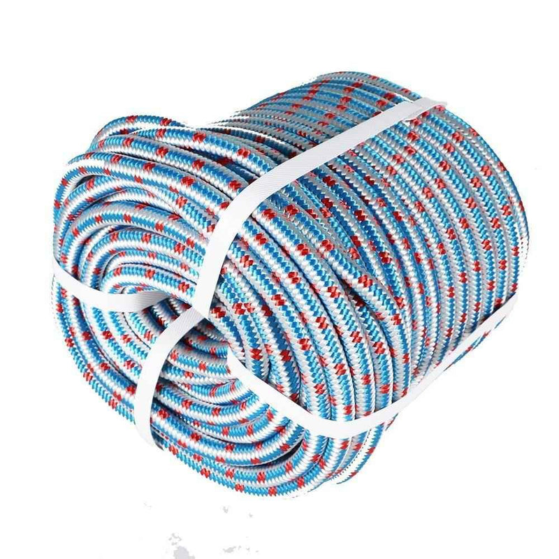 DURAFORCE 1/2" x 100' Braided Heavy Duty Braid Polyester Arborist Rigging Rope for Garden