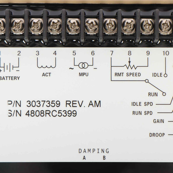 DURAFORCE Electronic Engine Speed Controller/governor For Generator Engine 3037359