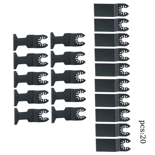 DURAFORCE 4 Types for Metal Cutting Blades 20pcs Professional Oscillating Tool Blades