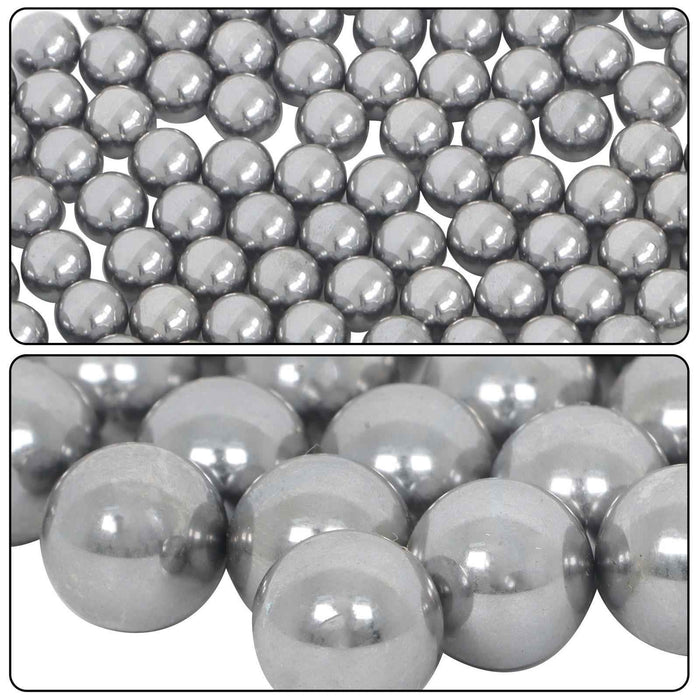 DURAFORCE 1/2" 200Pcs G25 Precision Mirror Polish Bearing Balls Chrome Steel for locks