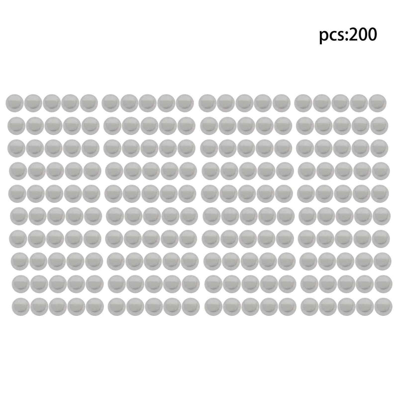 DURAFORCE 1/2" 200Pcs G25 Precision Mirror Polish Bearing Balls Chrome Steel for locks