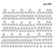 DURAFORCE 1/2" 200Pcs G25 Precision Mirror Polish Bearing Balls Chrome Steel for locks