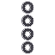 DURAFORCE 4Pieces 63/22-2RS Sealed 22 × 56 × 16 mm Pre-Lubricated Deep Groove Ball Bearing