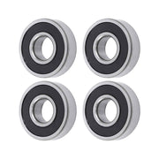 DURAFORCE 4Pieces 63/22-2RS Sealed 22 × 56 × 16 mm Pre-Lubricated Deep Groove Ball Bearing