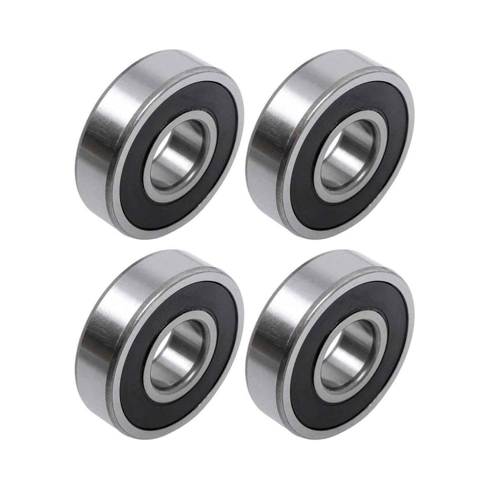 DURAFORCE 4Pieces 63/22-2RS Sealed 22 × 56 × 16 mm Pre-Lubricated Deep Groove Ball Bearing