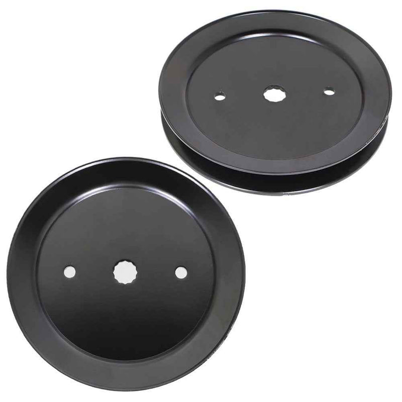 DURAFORCE 2 Pack Spindle Pulleys For Husqvarna 42" & 46" Decks 195945 For Craftsman 197473