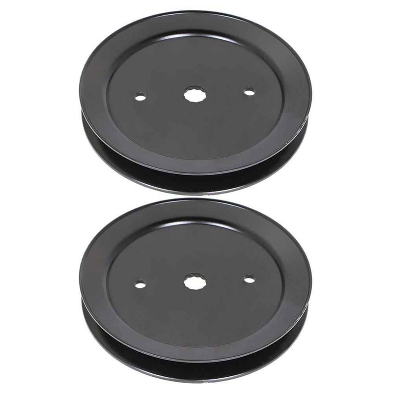 DURAFORCE 2 Pack Spindle Pulleys For Husqvarna 42" & 46" Decks 195945 For Craftsman 197473