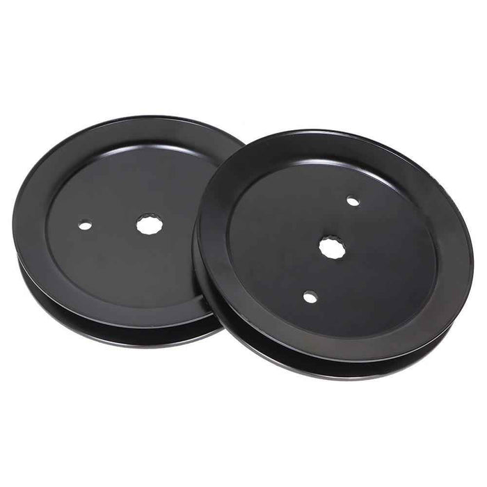 DURAFORCE 2 Pack Spindle Pulleys For Husqvarna 42" & 46" Decks 195945 For Craftsman 197473