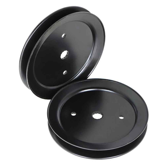 DURAFORCE 2 Pack Spindle Pulleys For Husqvarna 42" & 46" Decks 195945 For Craftsman 197473
