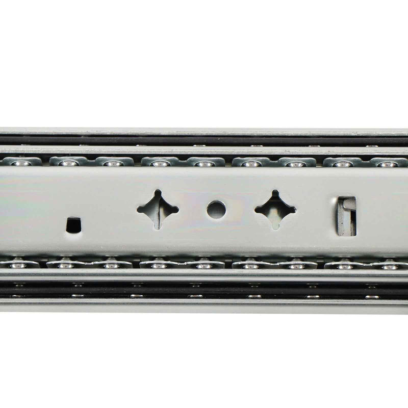 DURAFORCE 1 Pair Locking Drawer Slides 22 Inch Lock & Full Extension 250 lbs Load Capacity