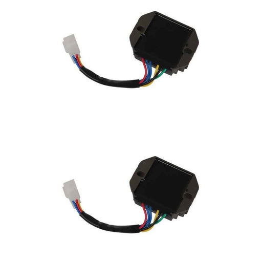 DURAFORCE 2 Pack GX345 LX279 For John Deere Voltage Regulator AM126304 245 285 325 455