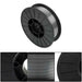 DURAFORCE 2 Pack 20 Lbs E71T-GS .035" 0.9mm Gasless Flux Core Mild Steel MIG Welding Wire