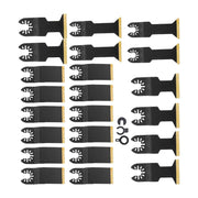 DURAFORCE Professional Steel Oscillating Tool Blade 22 Pieces 3 Types for Metal Nails