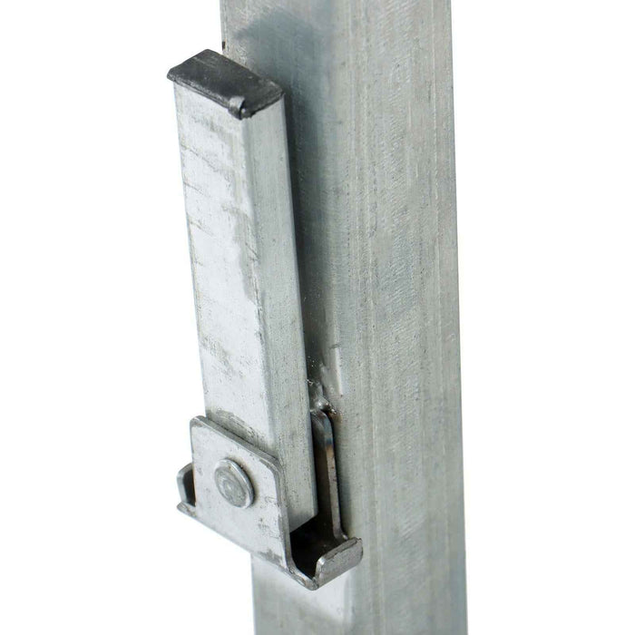 DURAFORCE Folding Scaffolding, 1.8m Adjustable Lift Height Work Platform Scaffold Portable