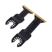 DURAFORCE Ocillating tool blades 16 Pack 2 Types Carbon Steel Professional fit for Plastic